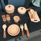 Cook’nTimber – Wooden Children’s Play Kitchen in Tree Trunk Design