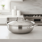 CookSphere – Premium 26 cm Stainless Pot for All Heat Sources
