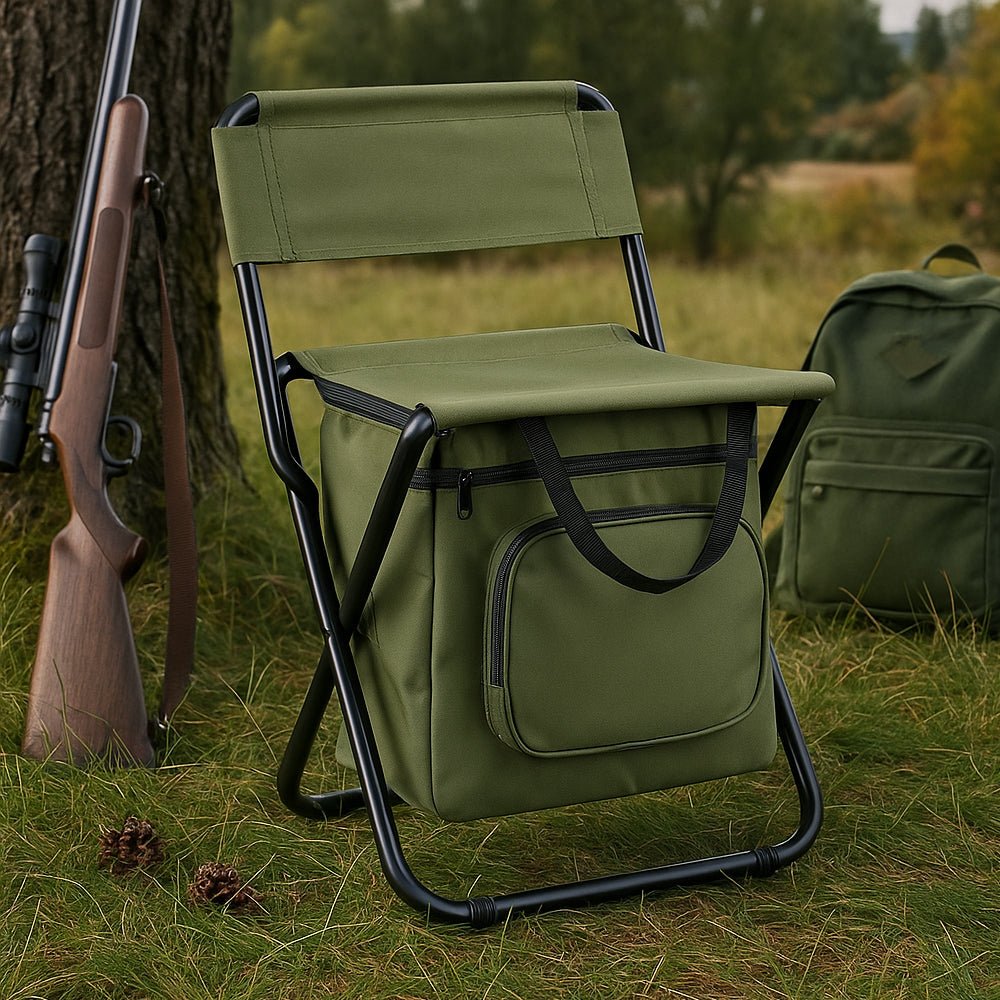 Coolcamp Chair – Foldable Outdoor Chair with Built-In Cooler and Storage