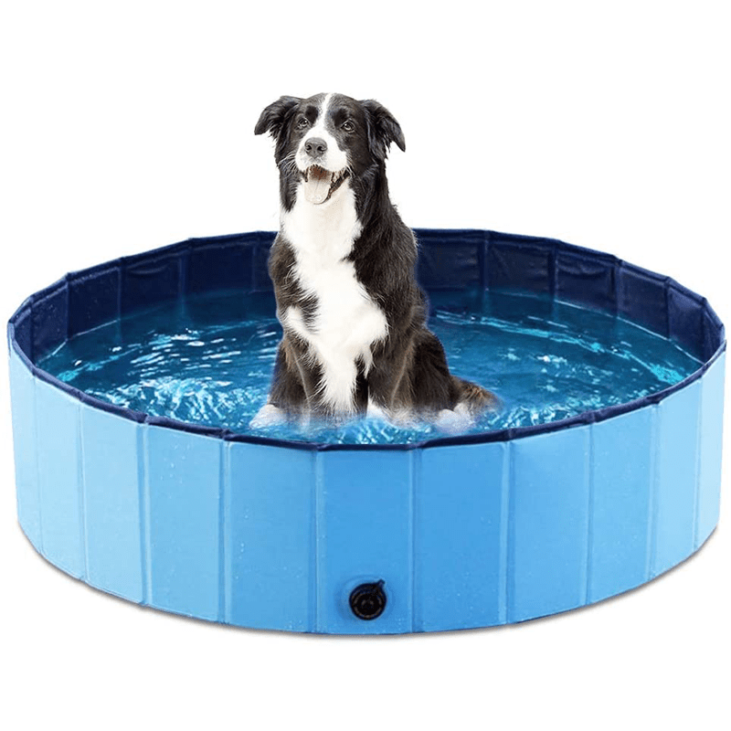 QUICKDIP Summer – 80 cm Portable Dog Bath and Cooling Mat