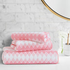 Elysoria Coral Weave Towels | Plush, durable towels with maximum absorbency and quick-dry
