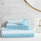 Elysoria Coral Weave Towels | Plush, durable towels with maximum absorbency and quick-dry