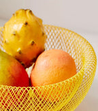 Steel Mesh Fruit Basket with Ventilation for Fresh Storage