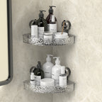 Shower Caddy Corner Suction Bathroom Shelf