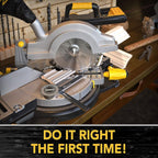 CORNERWISE – Laser Engraved Miter Saw Corner Measuring Tool for Accurate Cuts