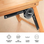 CORNERWISE – Laser Engraved Miter Saw Corner Measuring Tool for Accurate Cuts