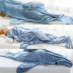 Cosy Shark Blanket Suit – Snuggly Wearable Sleeping Bag