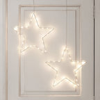 Christmas Decorations Star Window Light