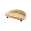 COSYCAT Retreat – Stylish Cat Bed with Sisal Scratch Surface & Cushion