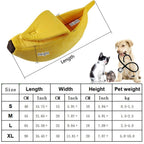 Cozy Banana Pet Bed