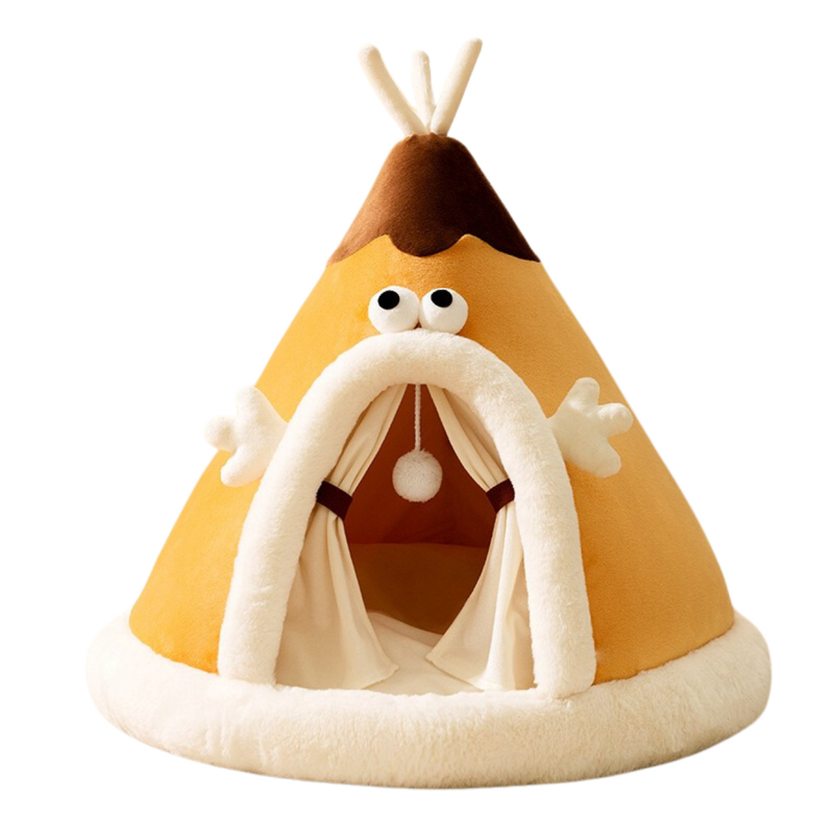 Cat Bed Indoor Warm Plush Tent House