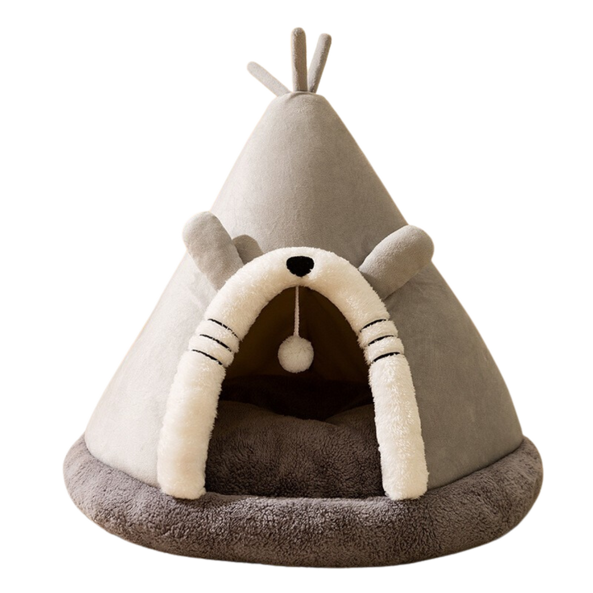 Cat Bed Indoor Warm Plush Tent House
