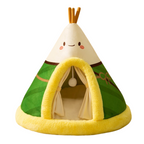 Cat Bed Indoor Warm Plush Tent House