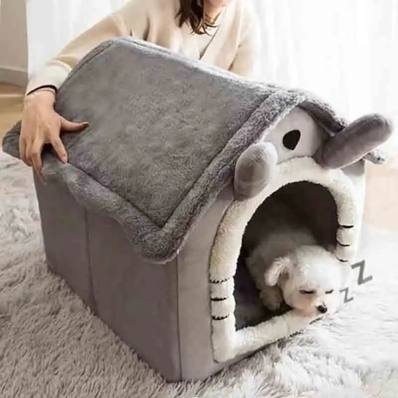 Cozy Indoor Dog House - SnugglyNest