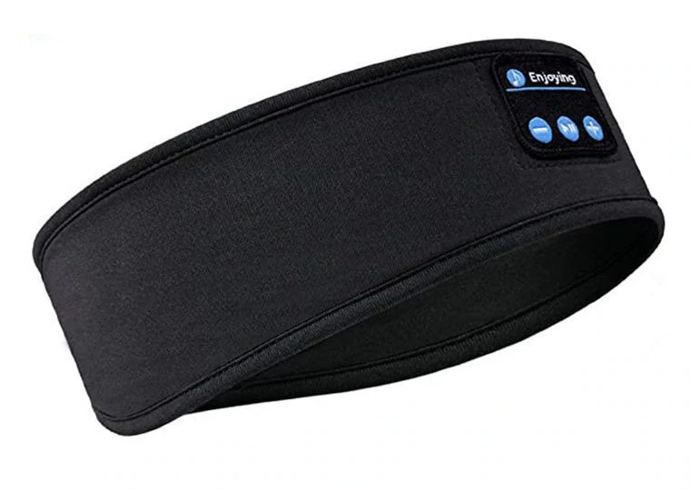 SnoozeMelody - Soundproof Bluetooth Sleep Mask for Peaceful Nights