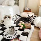 HOMECUDDLE Blanket – Soft Chenille Pet Blanket with Style & Furniture Protection