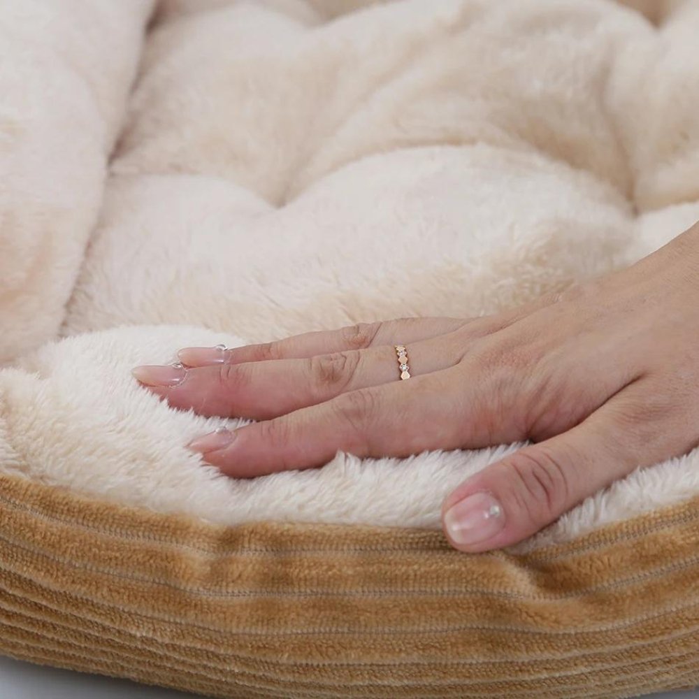 CozyHaven - Plush Dog Bed