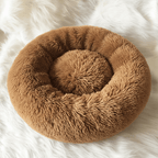 COZYPET – Calming Dog Bed with Plush Faux Fur & Removable Cover