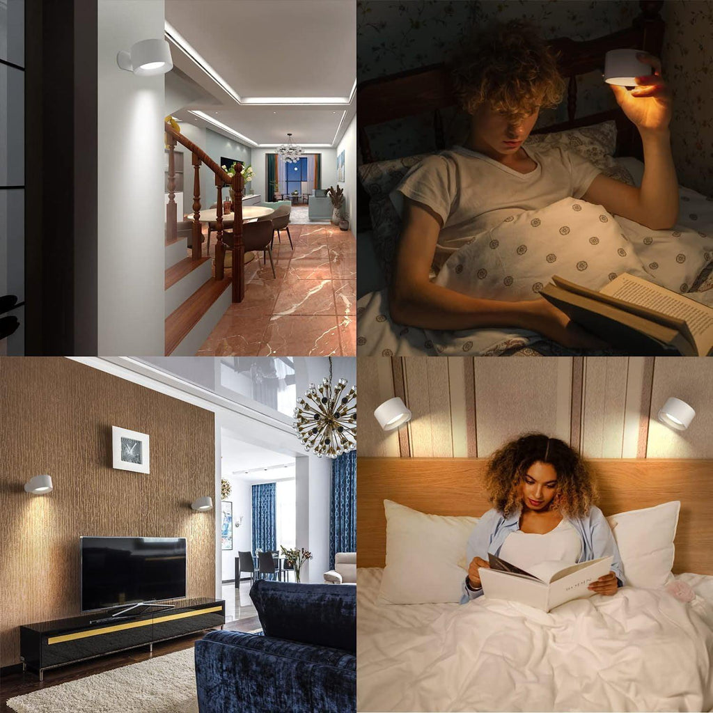 Modern LED Wall Lamp Without Cables