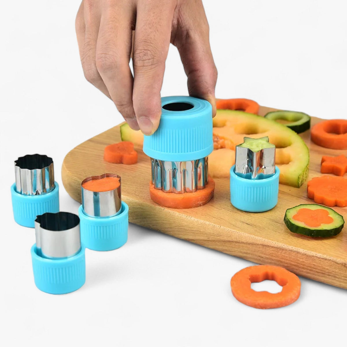 Creative Cutter Set for Cookies & Fruit – StarHeart