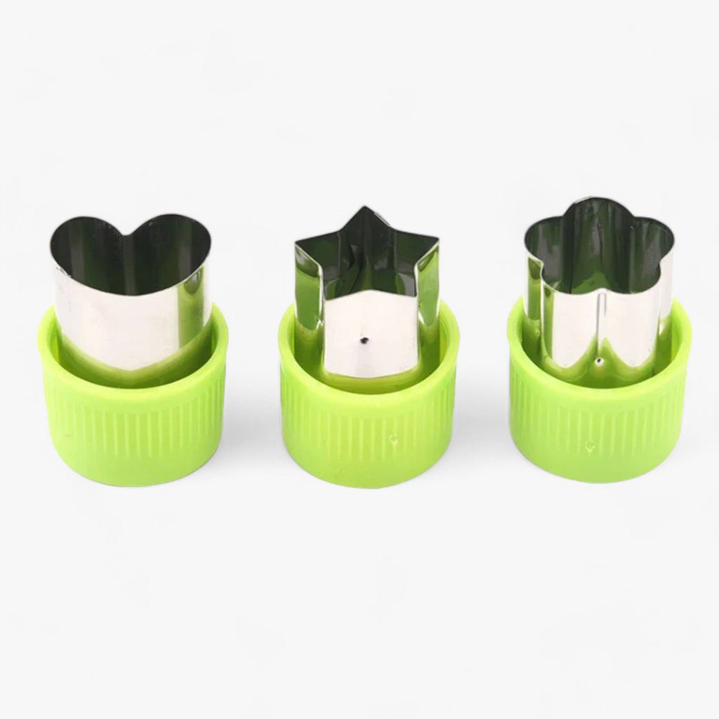 Creative Cutter Set for Cookies & Fruit – StarHeart