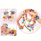 Kids Bead Jewelry Making Craft Set