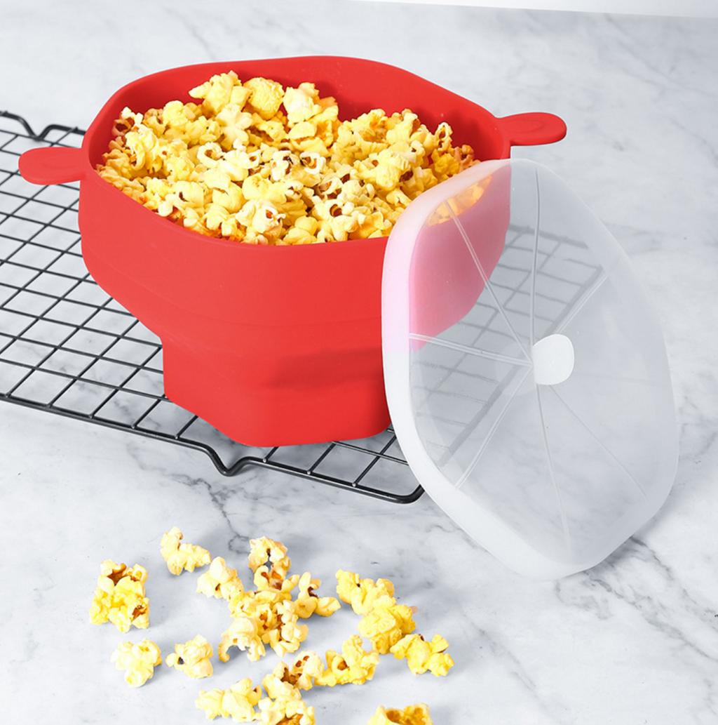 CrispyPop Non-Stick Popcorn Maker