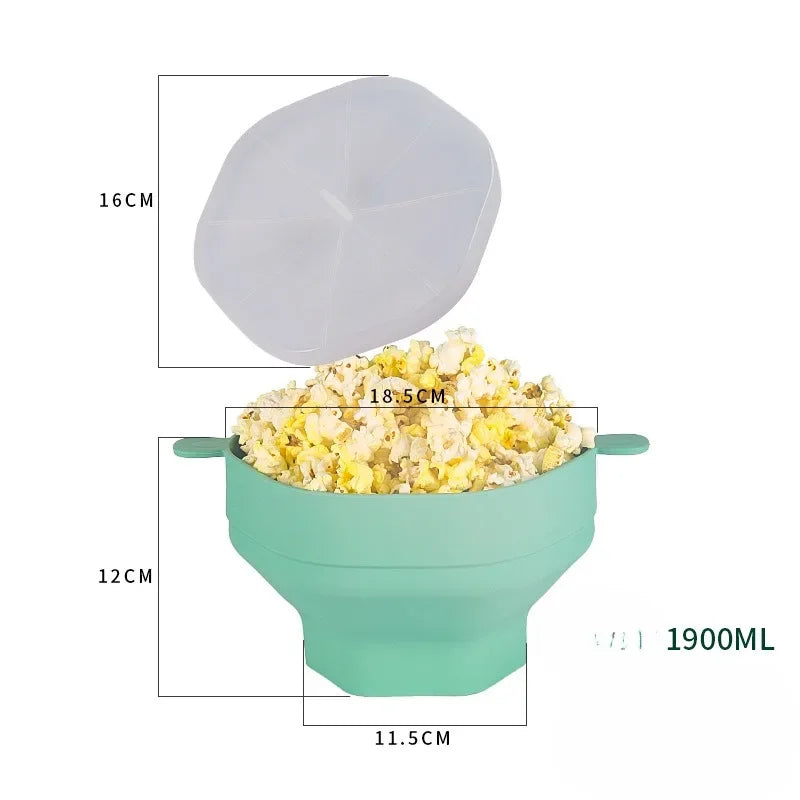 CrispyPop Non-Stick Popcorn Maker