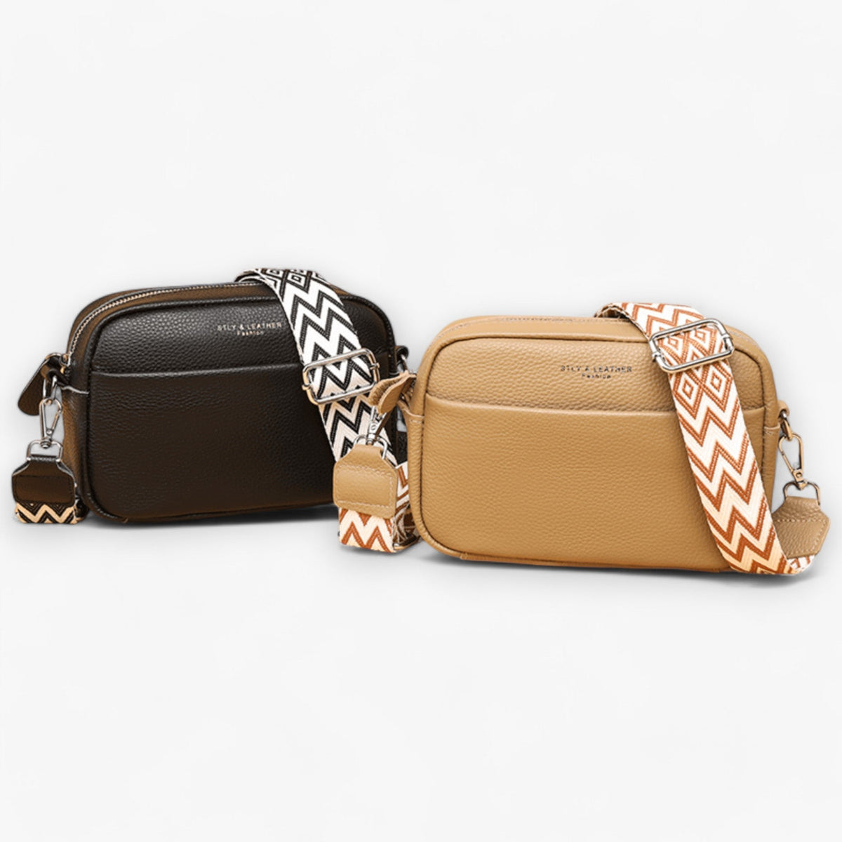 Premium Leather Crossbody Bag for Women – Elegant, Secure & Functional Everyday Handbag