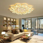 Crystal Lotus Ceiling Lamp - LumiLotus