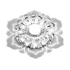 Elegant Crystal LED Ceiling Lamp with Modern Design