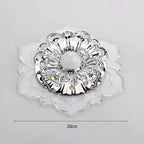 Elegant Crystal LED Ceiling Lamp with Modern Design