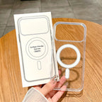 CrystalMag – Clear MagSafe Compatible Case for iPhone 11-17 Series