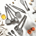 MEALMAKER SET – 12-Piece Silicone Kitchen Utensil Collection for Non-Stick Cooking