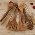 CULINAWOOD Utensil Set – Premium Teak Cooking Tools for Sustainable Use