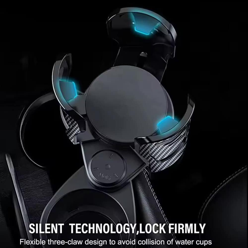 Cupswivel – Dual Rotating Car Cup Holder for Drinks & Easy Access