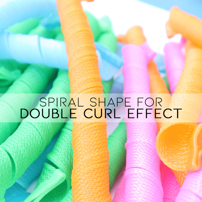 CURLIQUE – DIY Spiral Curls Hair Curler for Effortless, Heat-Free Curls
