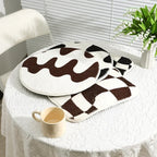 Curvy Checker Mini Tufted Carpet