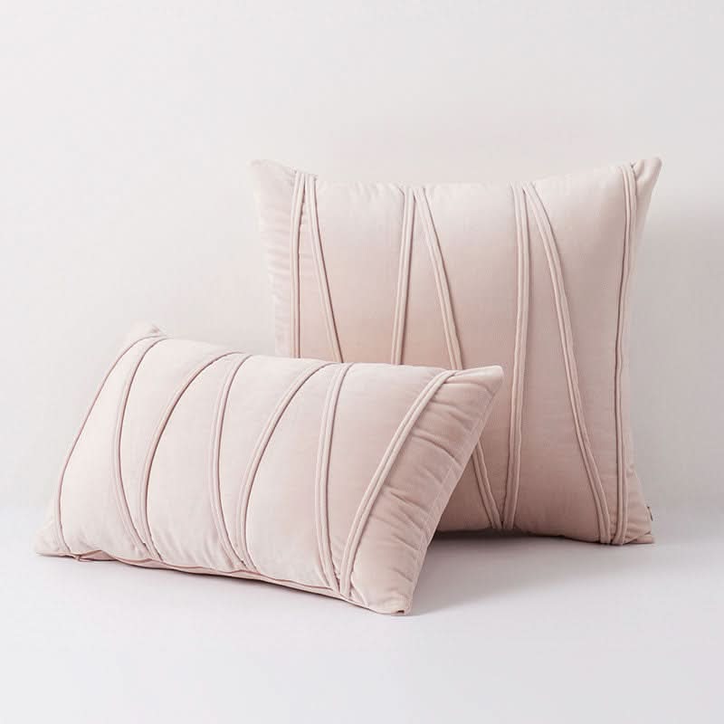 Velvet Decorative Cushion with Removable Soft Cover