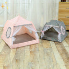 Cute Pet Tent with Curtains - PetTent