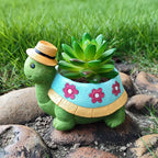 Cute Turtle Garden Plant Pot - TurtleBloom
