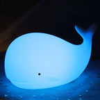 Cute Whale Night Light with Colour Changing - GlowWhale