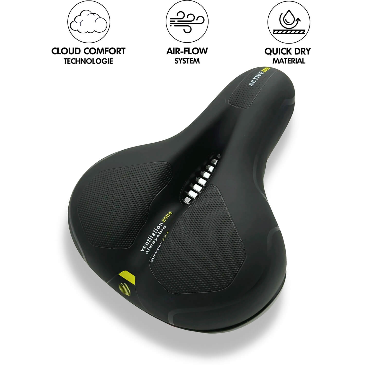 Bicycle Comfort Pro - Ergonomic Bicycle Seat for Pain-Free Riding Experience