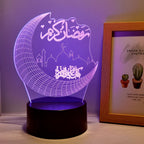 MoonPalace - 3D Color Night Lamp Touch