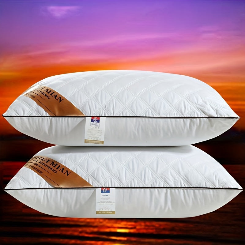 Luxury Pillow in Hotel Quality – Shape Retaining Washable for All Sleeping Positions