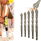 Practical Four Blade Serrated Eccentric Drill