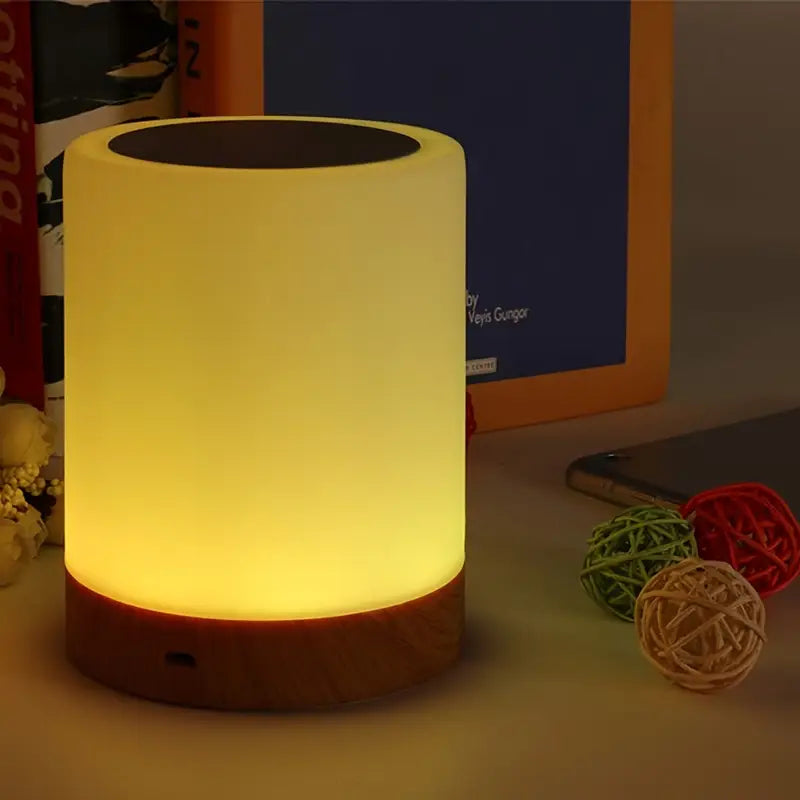 Dimmable LED Night Light with Modern Design and Color Change