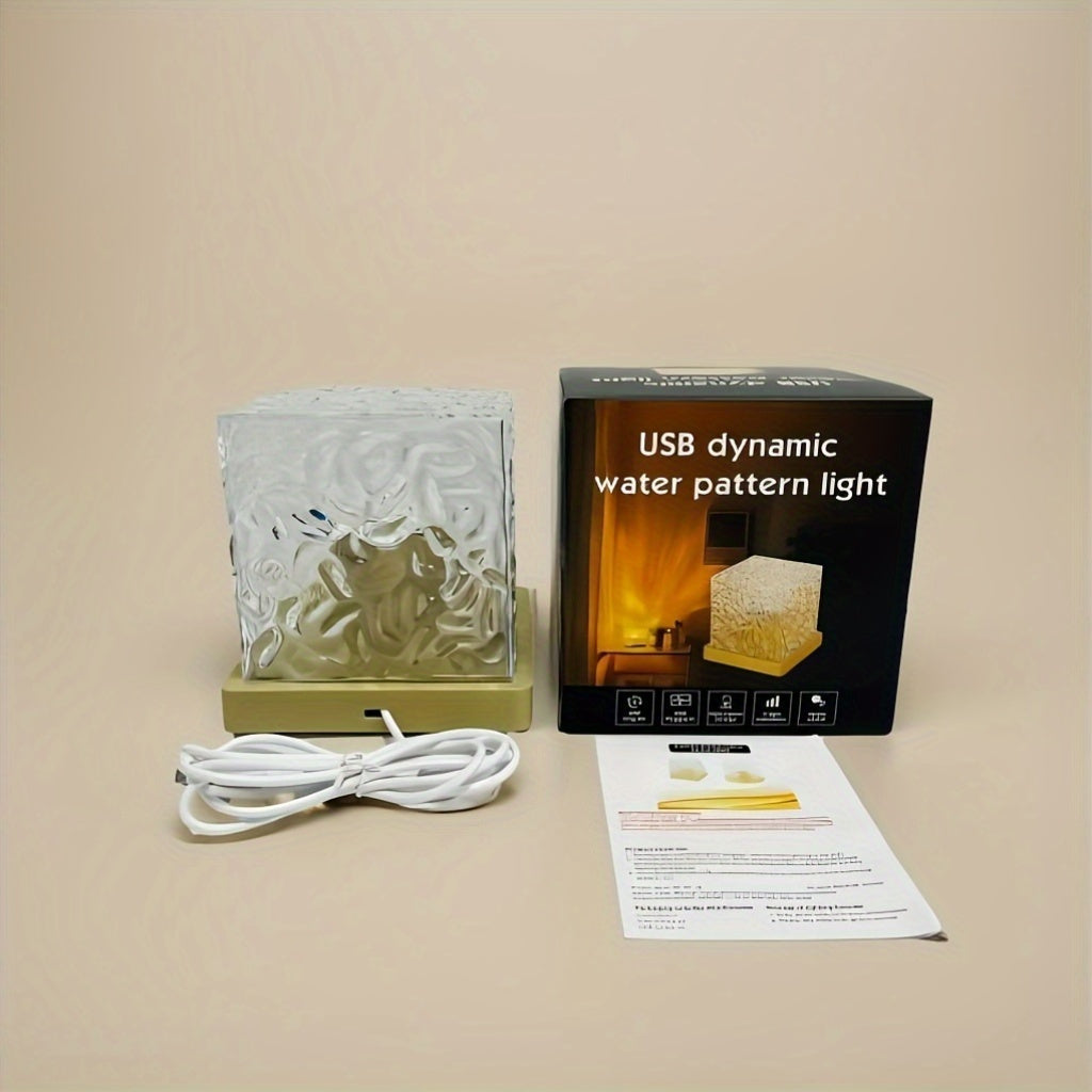 LumiGlow – Modern USB Nightlight with Touch Control