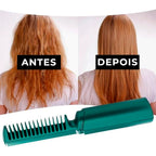 Glatzza Mini-Smoothing Brush — Silky smooth dream hair in 60 seconds that captivates all eyes!