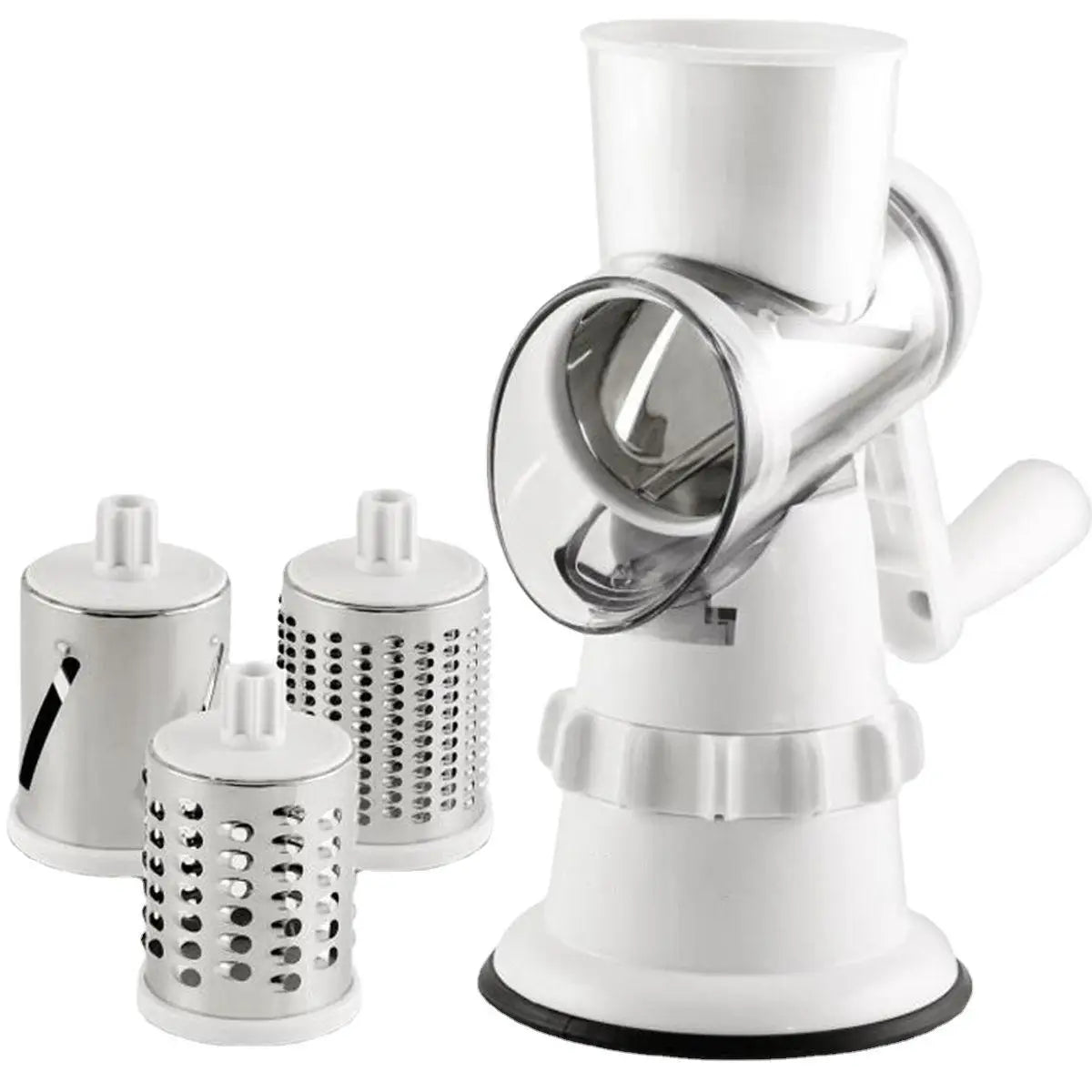 VeggieMaster Slicer - Manual Vegetable Slicer with 3 Blades